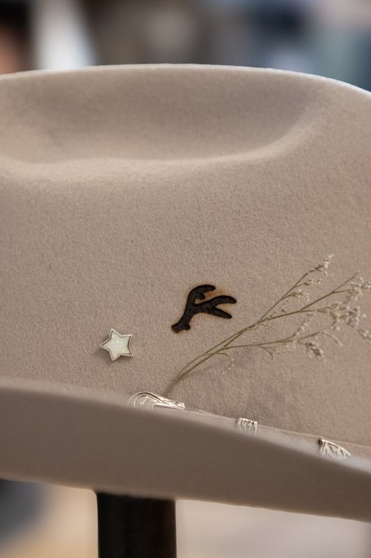 Star Pin - Opal - Peyote Bird