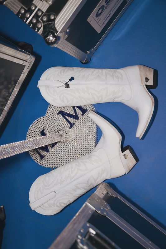 Megan Moroney Matte White Smokeshow Boot