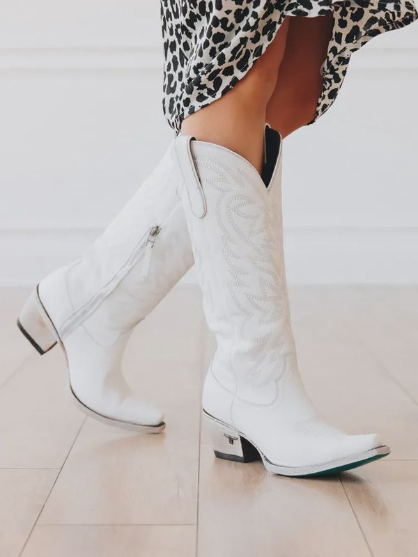 Smokeshow Boot - Matte White