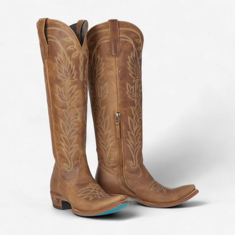 Sandaga Knee High Boot - Desert Clay