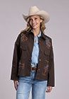 Allover Emb w/Cowgirl Scene - Stretch Jacket - Stetson Outerwear