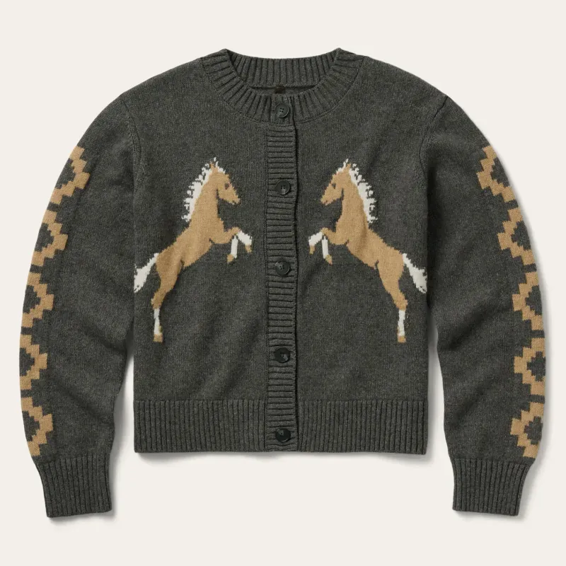 Horse Cardigan - Stetson