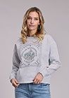 Light Heather Grey Boxy Crew - Outerwear Hoody - Stetson