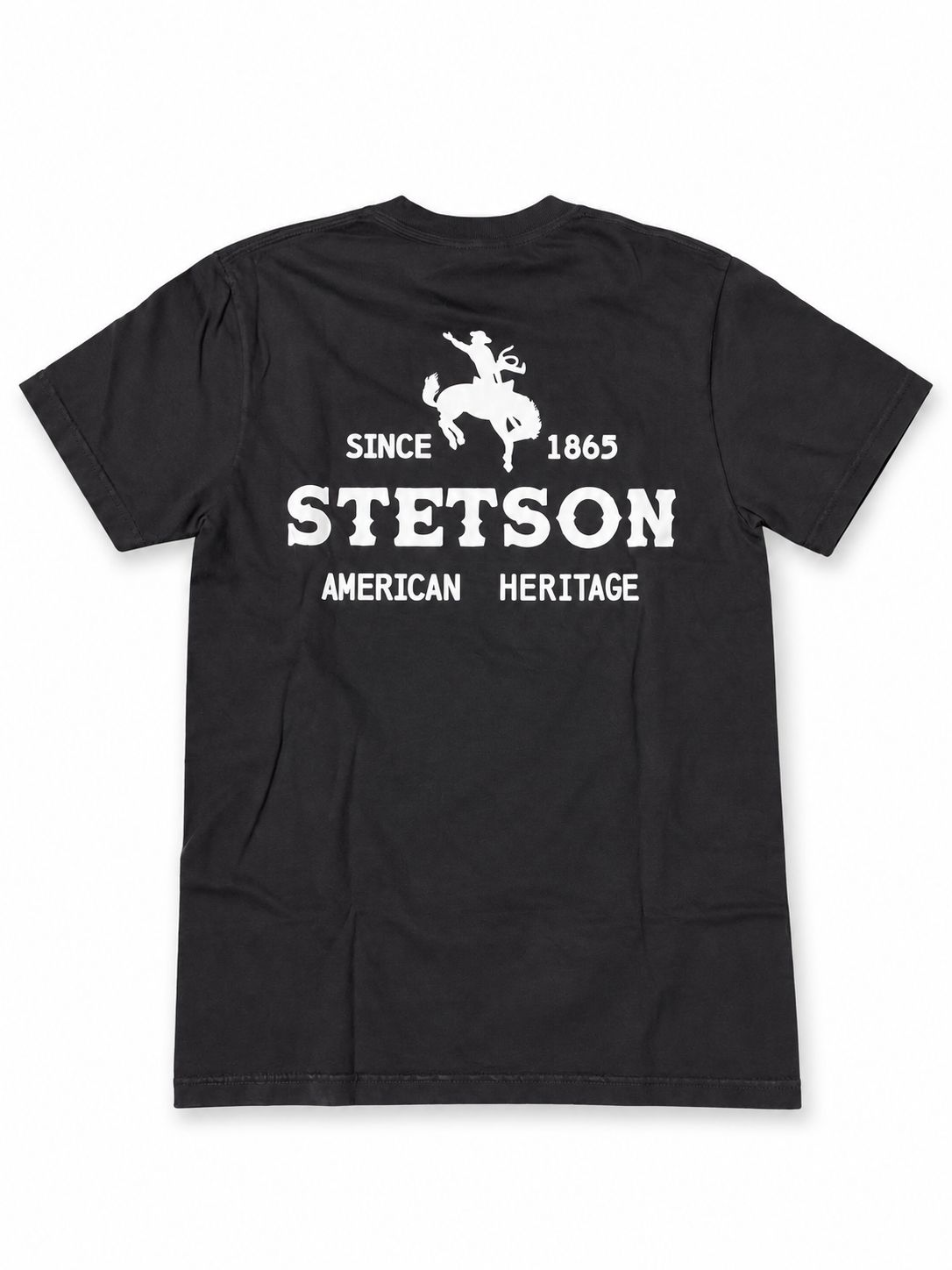 Dark Grey Stetson American Heritage T Shirt