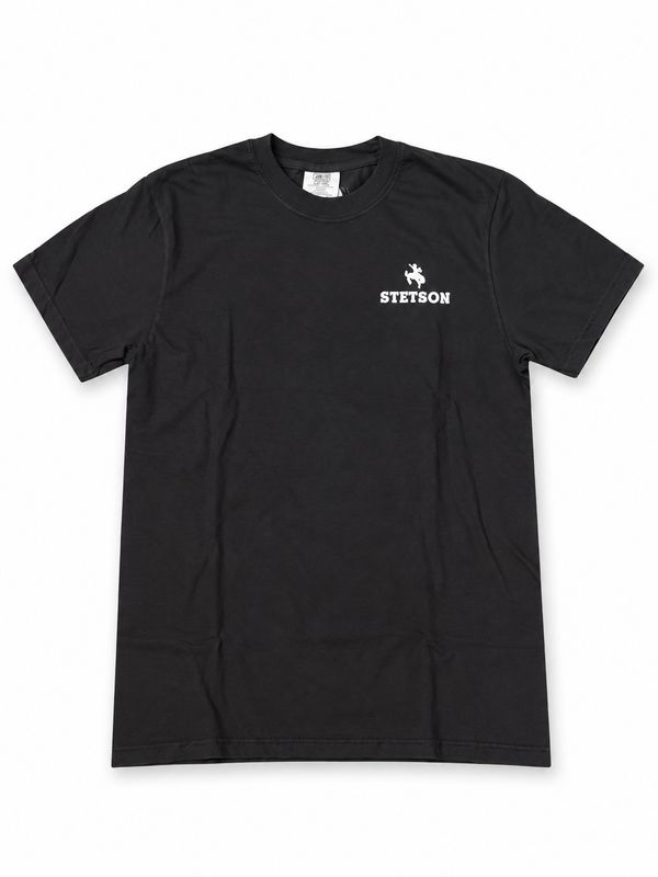 Dark Grey Stetson American Heritage T Shirt
