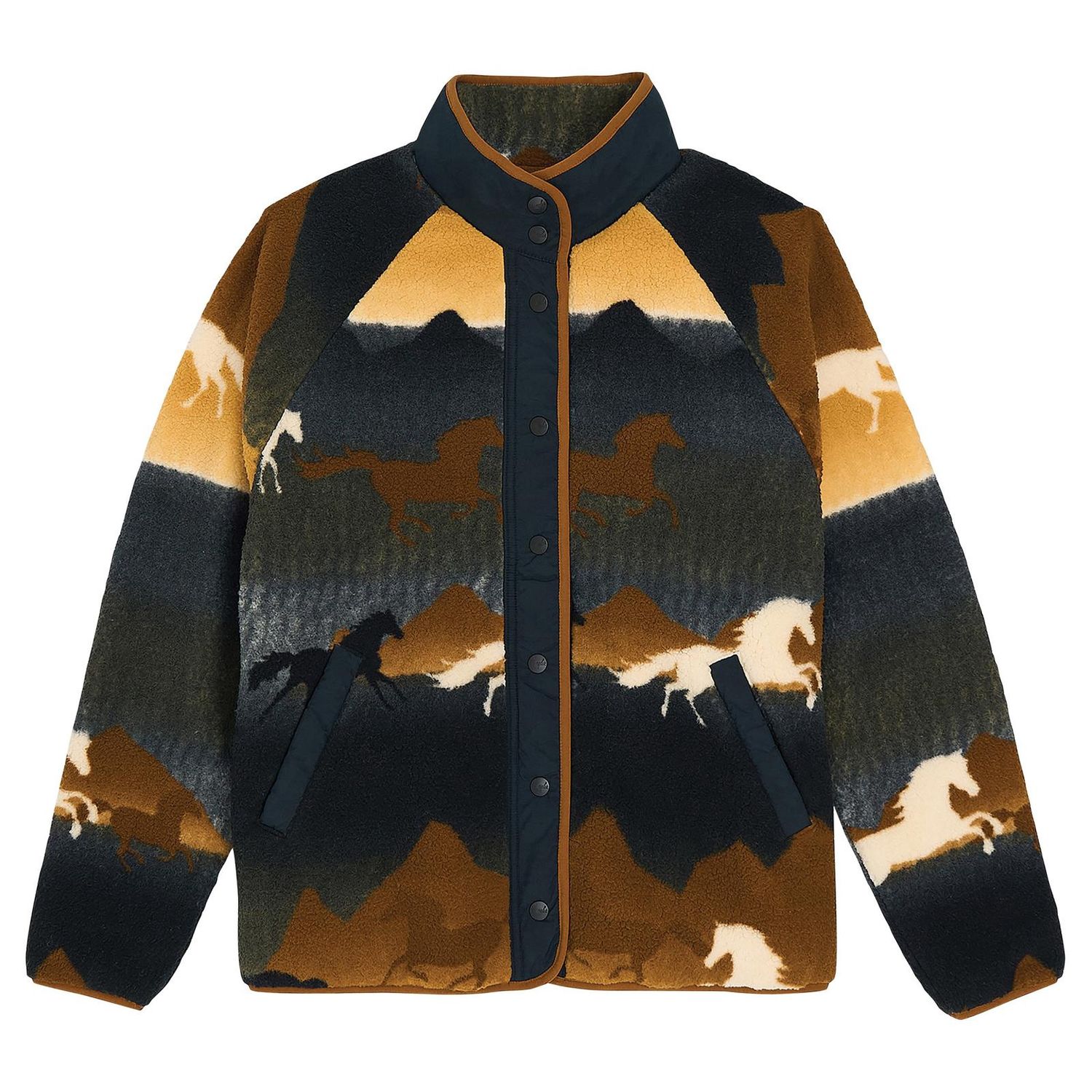 Wrangler Retro Womens Haw Away Full Snap Jacket - Black