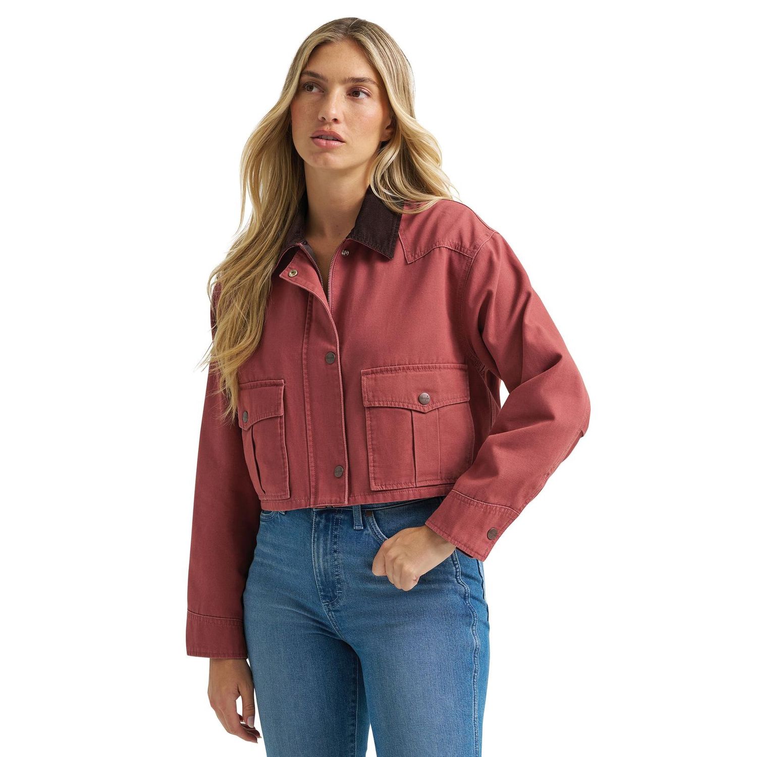 Wrangler Retro Womens Utility Jacket - Rose
