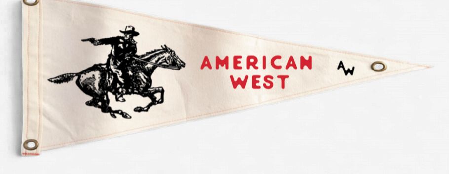 American West Pennant White - Arden Collective