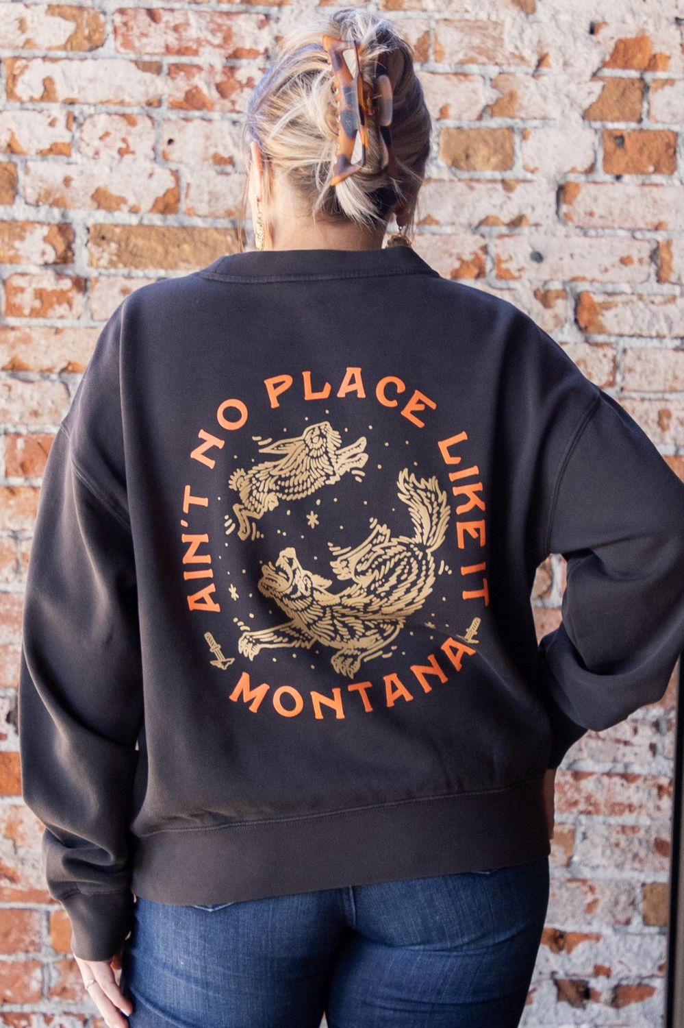 Howler Crew Womens Faded Black - Arden Collective