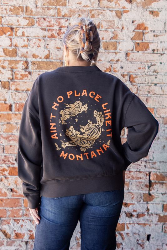 Howler Crew Womens Faded Black - Arden Collective