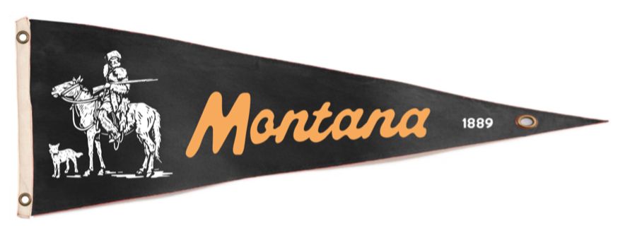 Montana Pioneer Pennant Black - Arden Collective