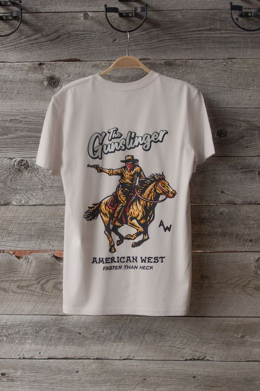 Gunslinger 2.0 Tee - Bone - Arden Collective