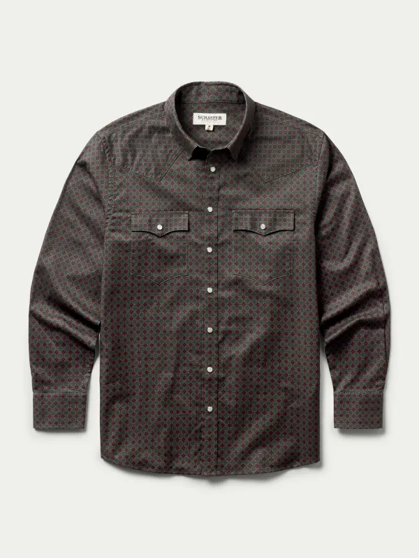 Classic Western Button Down With Snaps - Prescott