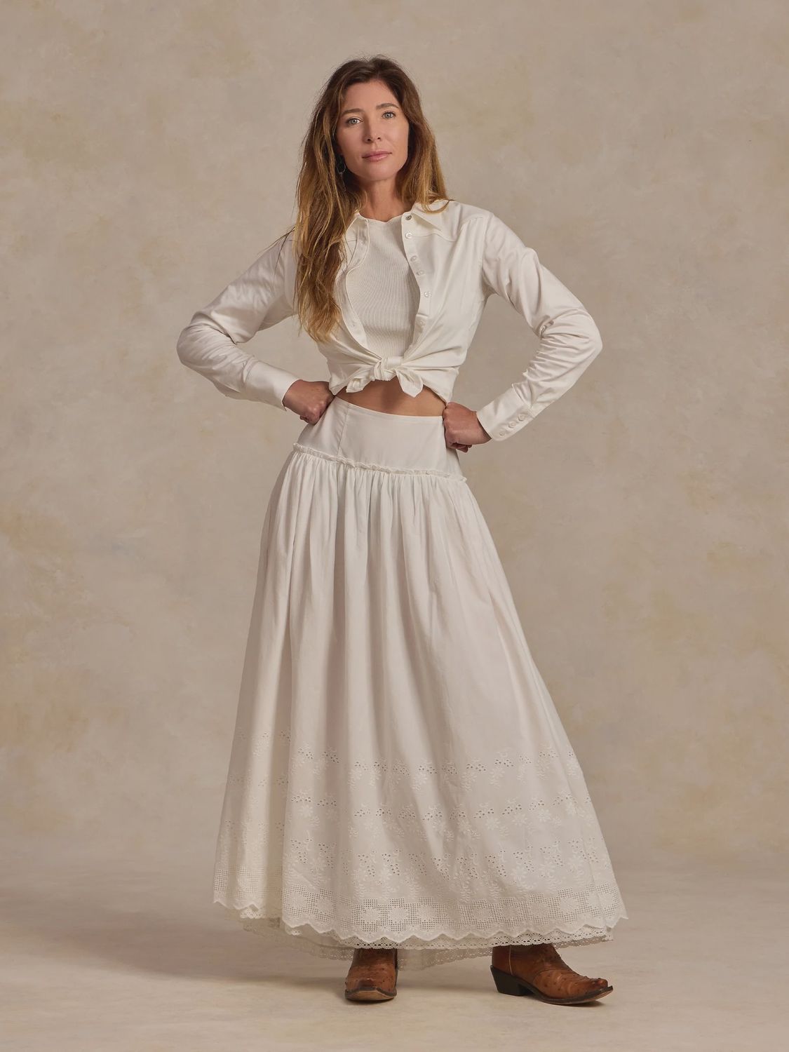 Women's Jerome Skirt - Vintage White - Schaefer Outfitter