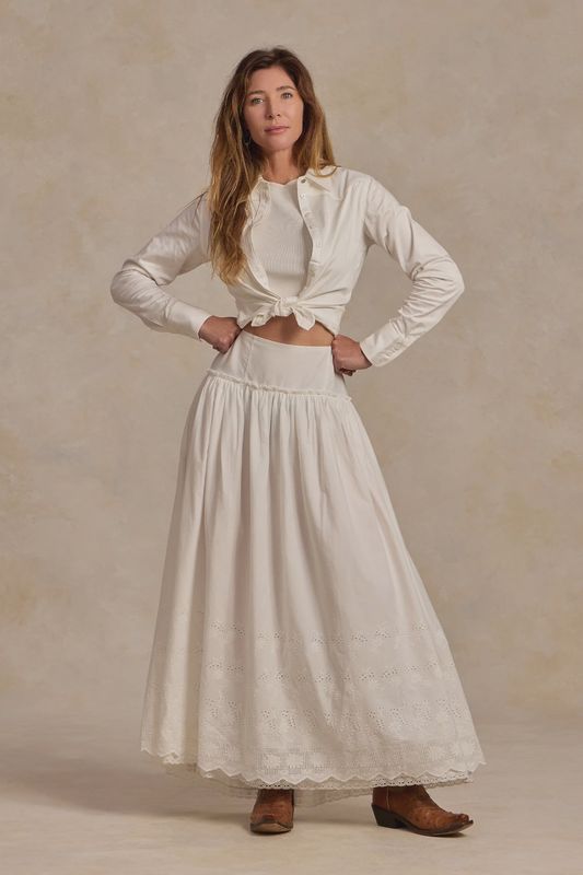Women's Jerome Skirt - Vintage White - Schaefer Outfitter