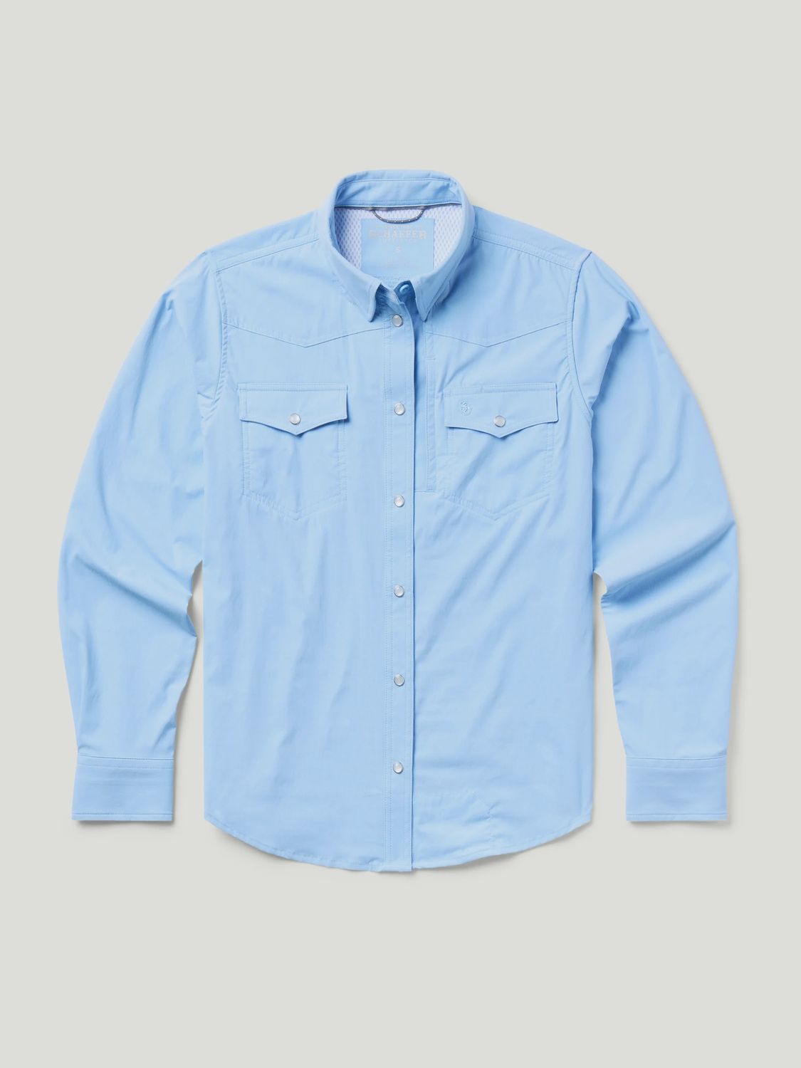 Womens Rangetek Western Guide Snap Shirt - Sky