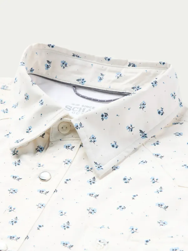 Short Sleeve Rambler Pearl Snap - Burnet