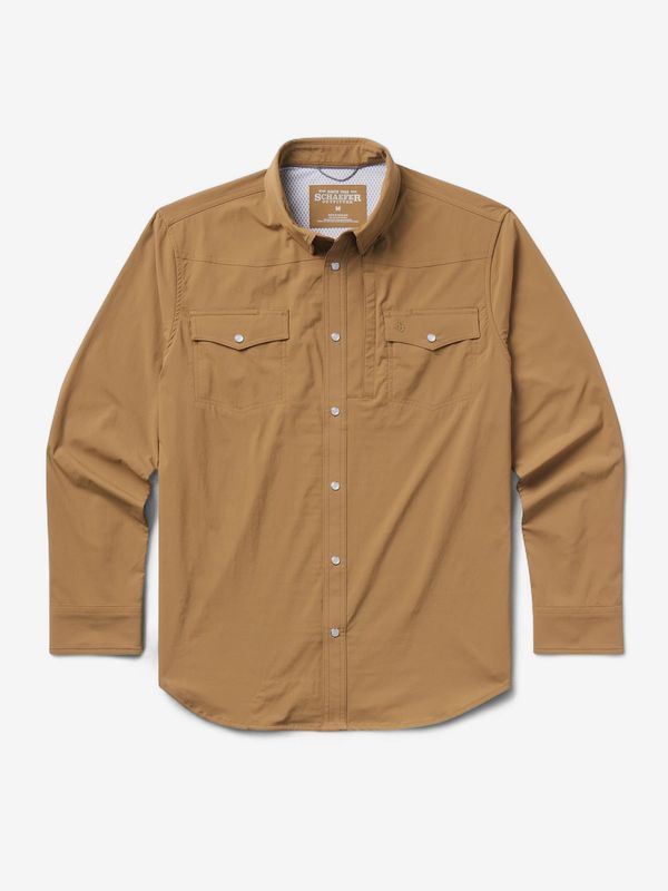 Rangetek Western Guide Snap Shirt - Pecan - Schaefer Outfitter