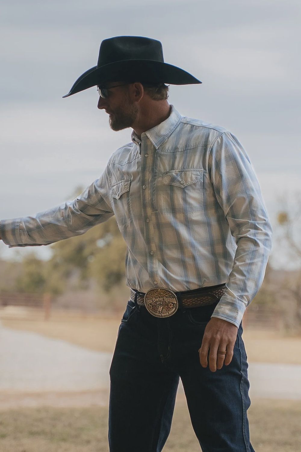 Mens Rangetek Western Guide Snap Shirt -Wickenburg