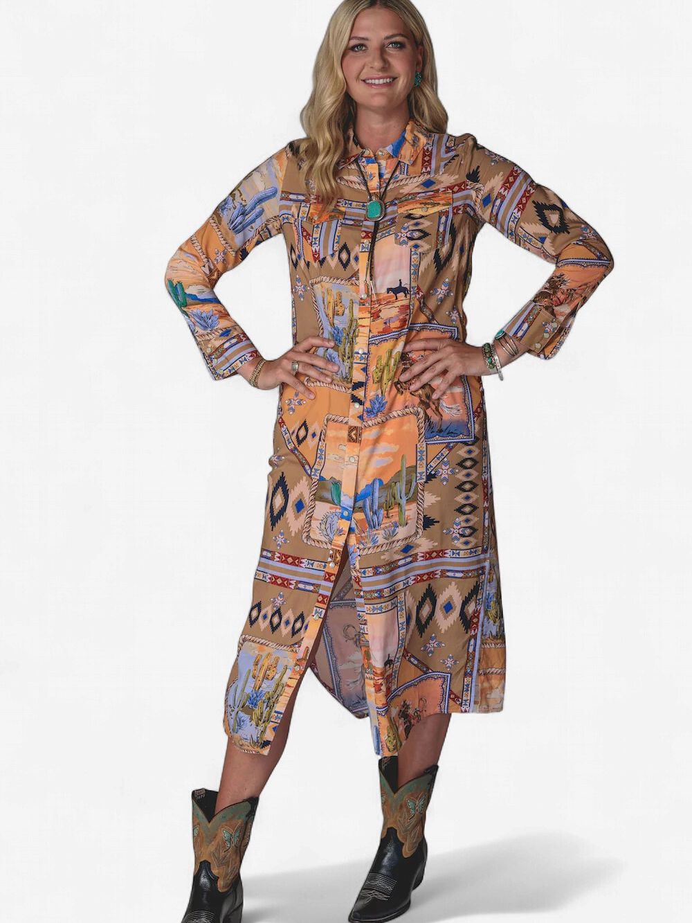Womens Wynonna Dress - Desert