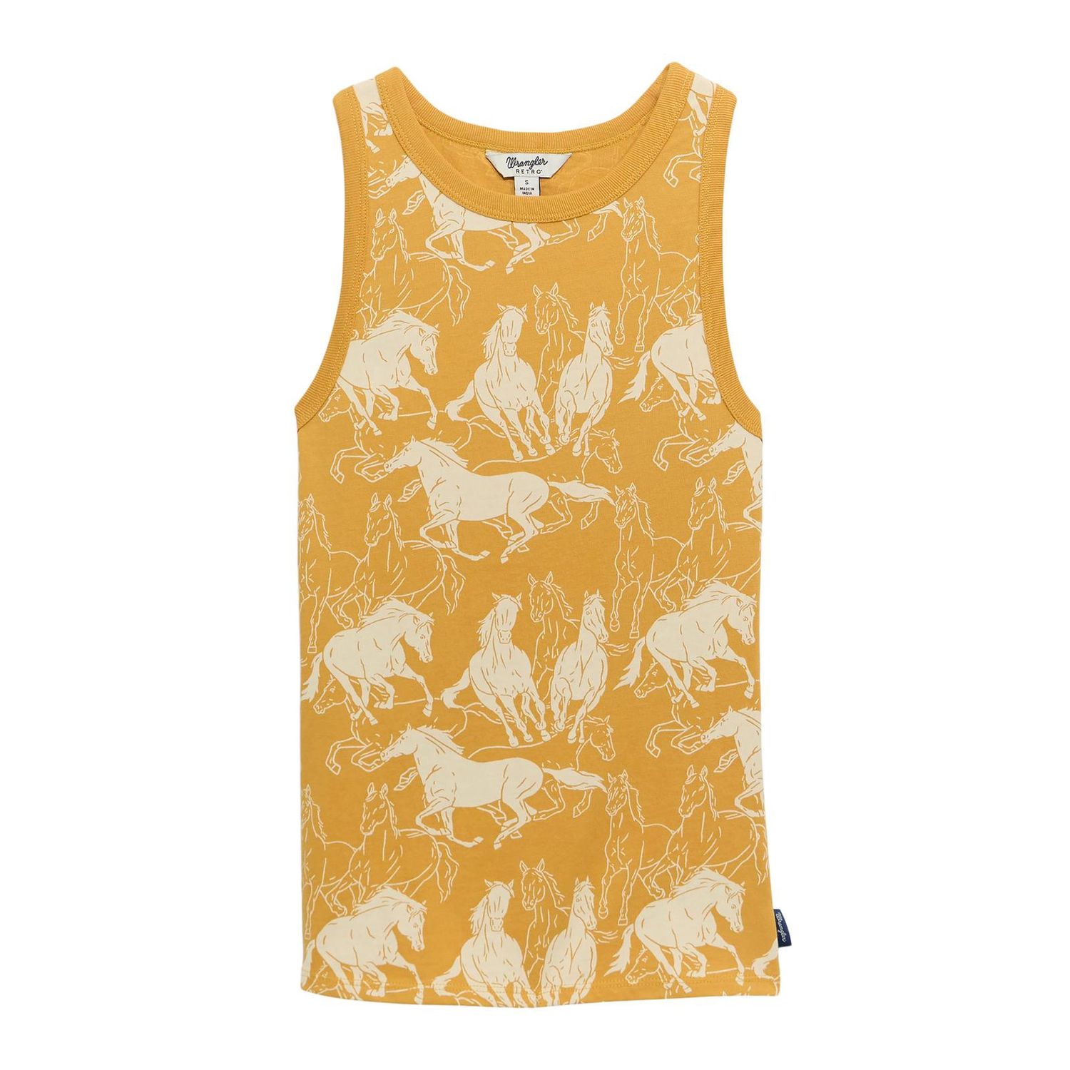 Wrangler Retro Women's Vintage Goddess Tank - Yellow