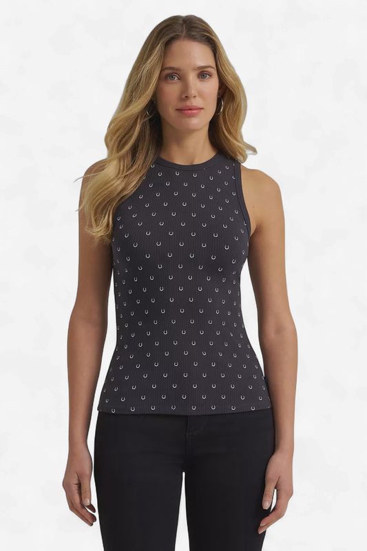 Wrangler Retro Women's Punchy Tank Top - Black