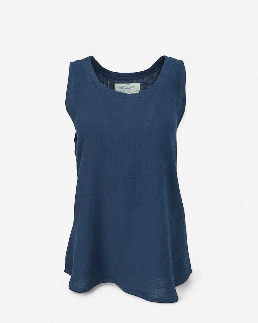 Guaze Tank - Navy - Women's - Purnell
