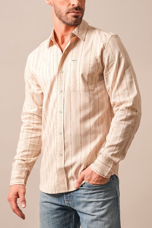 Hanover Button Up Shirt - Natural