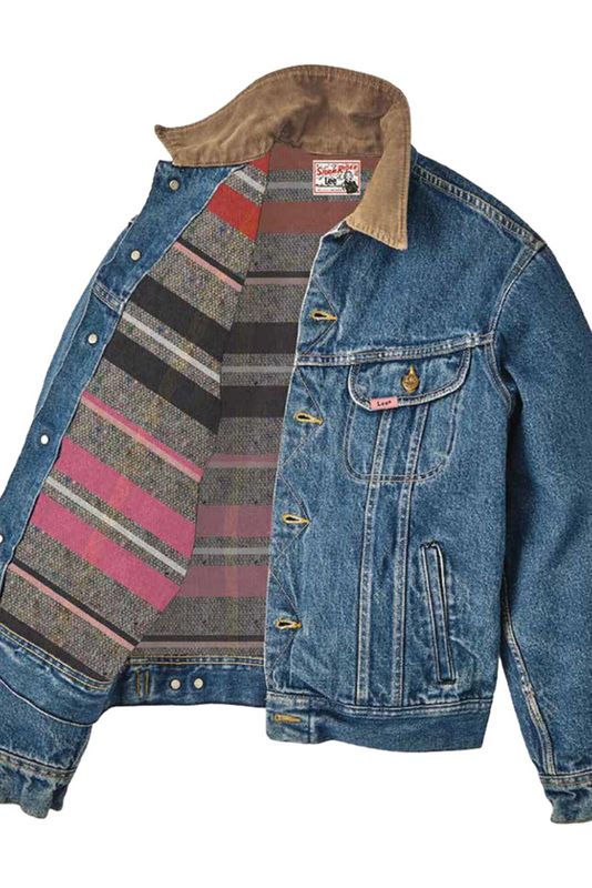 Lee X Marilyn Monroe Storm Rider Jacket - Relaxed Fit - Mid Wash
