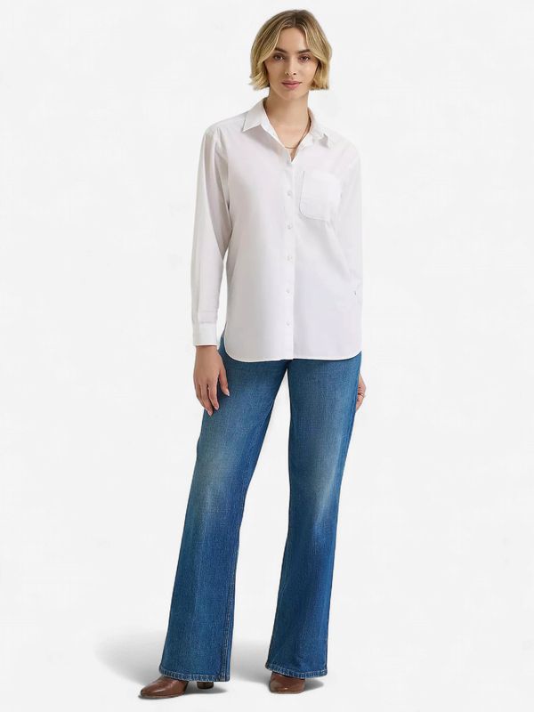 Lee X Marilyn Monroe Boyfriend Shirt - Relaxed - White