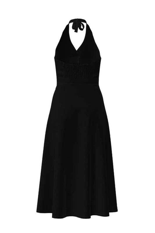 Lee X Marilyn Monroe Halter Dress - Black Beauty