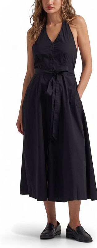 Lee X Marilyn Monroe Halter Dress - Black Beauty