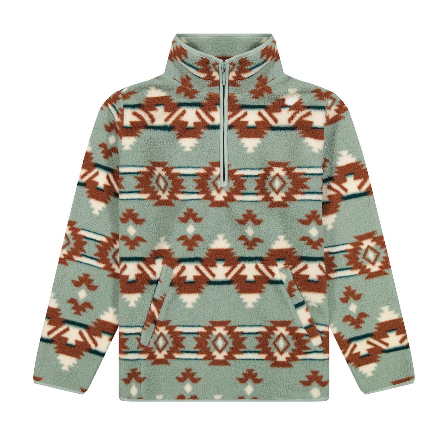 Wrangler Retro Punchy Sherpa 1/4 Zip Pullover