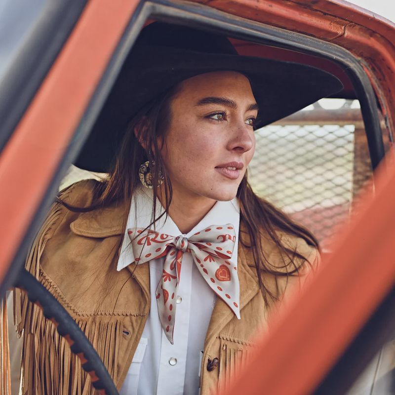 Sweetheart of the Rodeo Twilly - Fringe Scarves