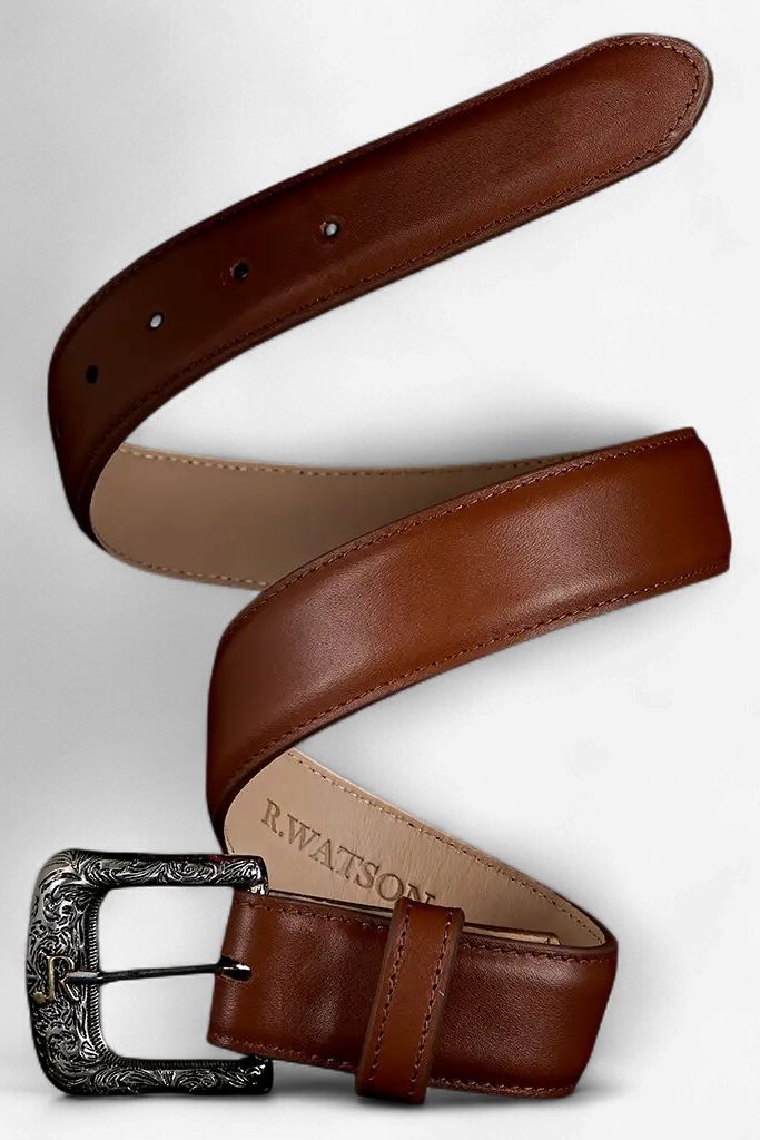 Cowhide Belt -Puma Tan - R.Watson
