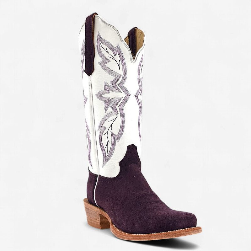 Womens Plum  Winter White - R.Watson