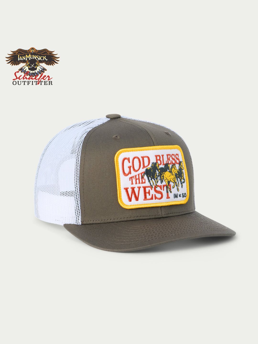 Bless the West Snapback Hat Ian Munsick x Schaefer - Brown