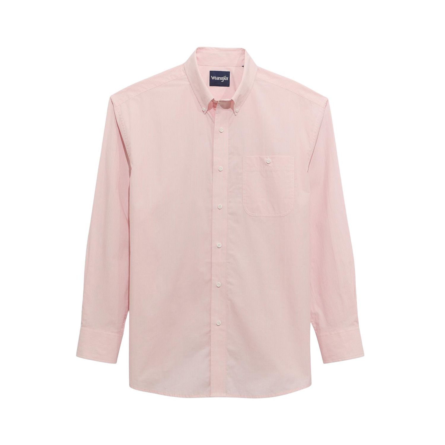 Wrangler® Bucking Cancer Long Sleeve Shirt