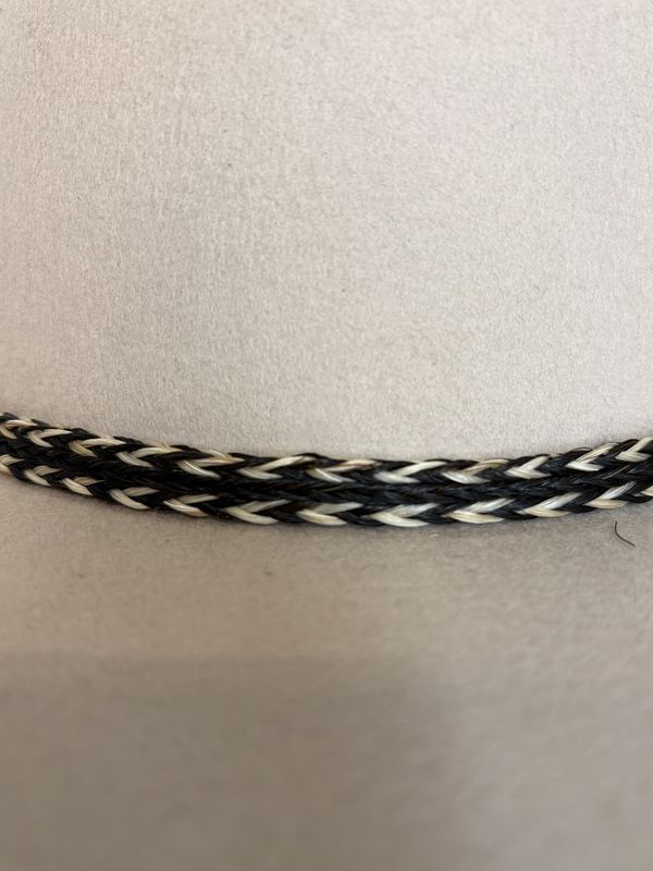 3/8 Genuine HorseHair Hatband - Assorted Neutrals