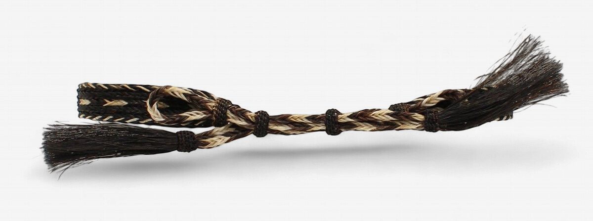 Genuine Horsehair 5 Strand Hatband- M&amp;F western