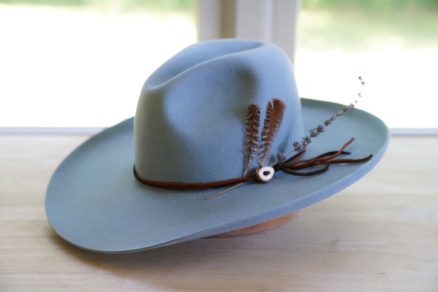 The Muleskinner 100X - Powder Blue 7 - No. 1082 - Cofer Hat Co.