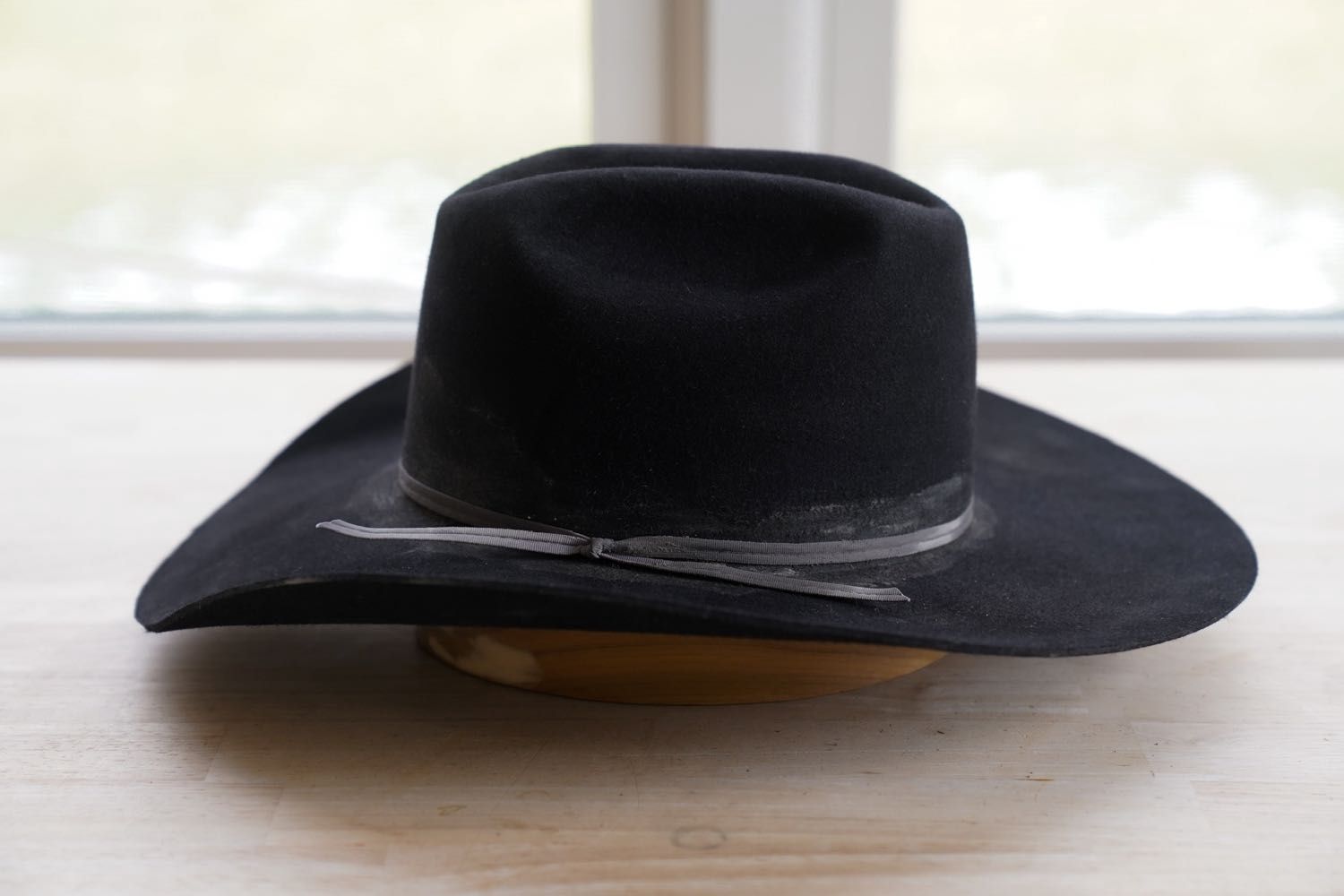 The Kayce Dutton 100% Rabbit No. 1020 - Black 7 1/8 - Cofer Hat Co.