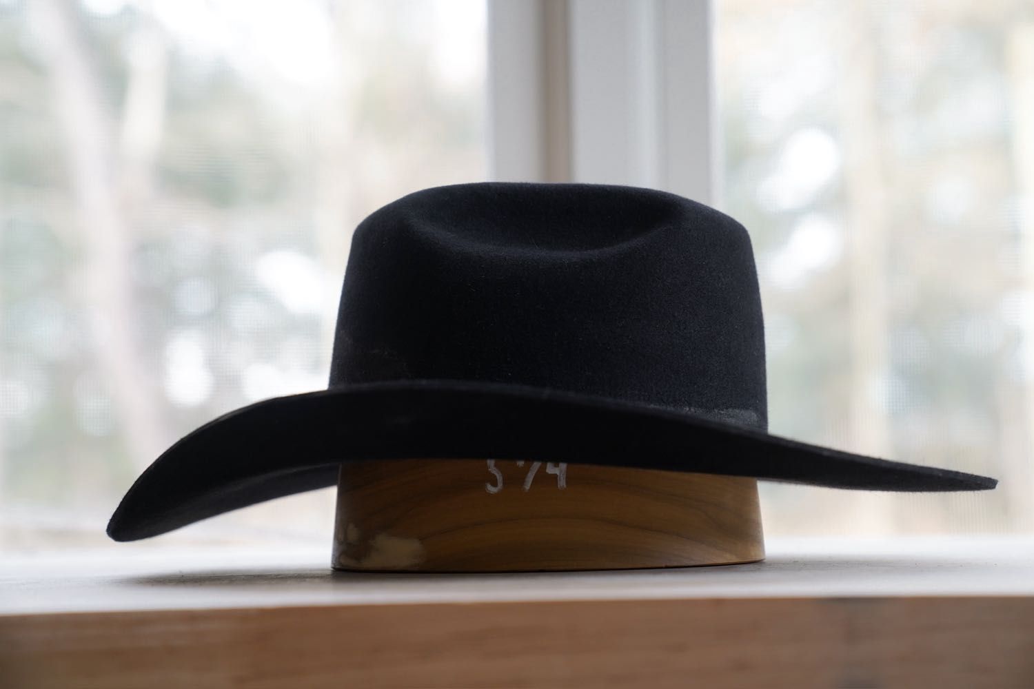 Cattleman/Roper 100X - Black Cherry 7 1/8 Num.776 - Cofer Hat Co.