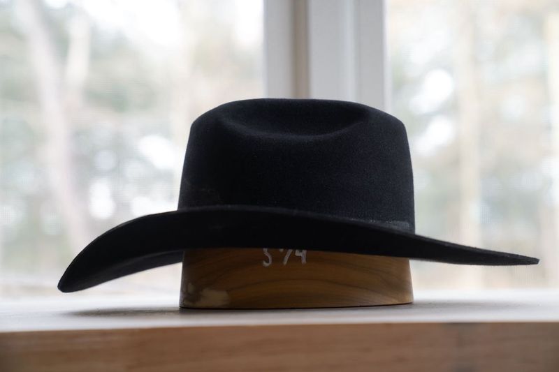 Cattleman/Roper 100X - Black Cherry 7 1/8 Num.776 - Cofer Hat Co.