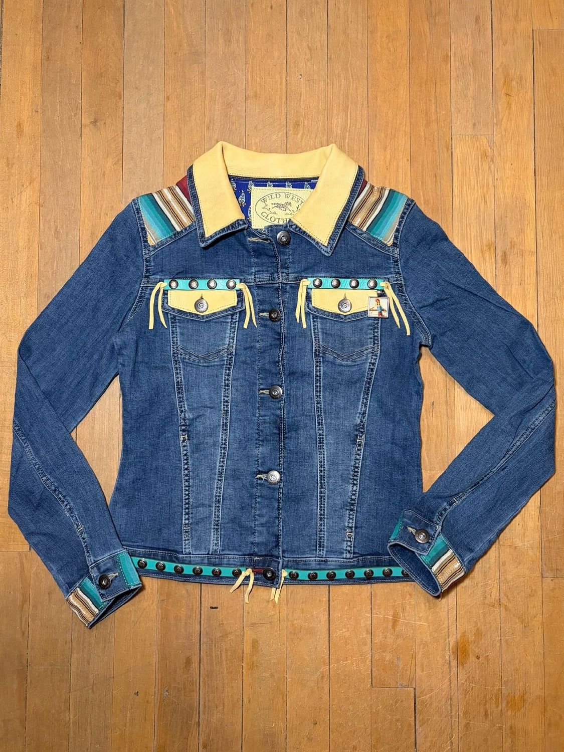 One of a Kind Custom Denim Jacket No. 262