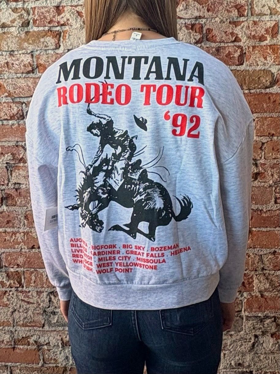 '92 Tour Crewneck - Ash Heather - Women's