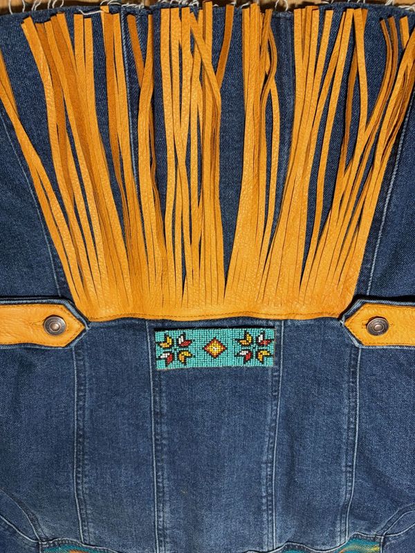 One of a Kind Custom Denim Jacket No. 266