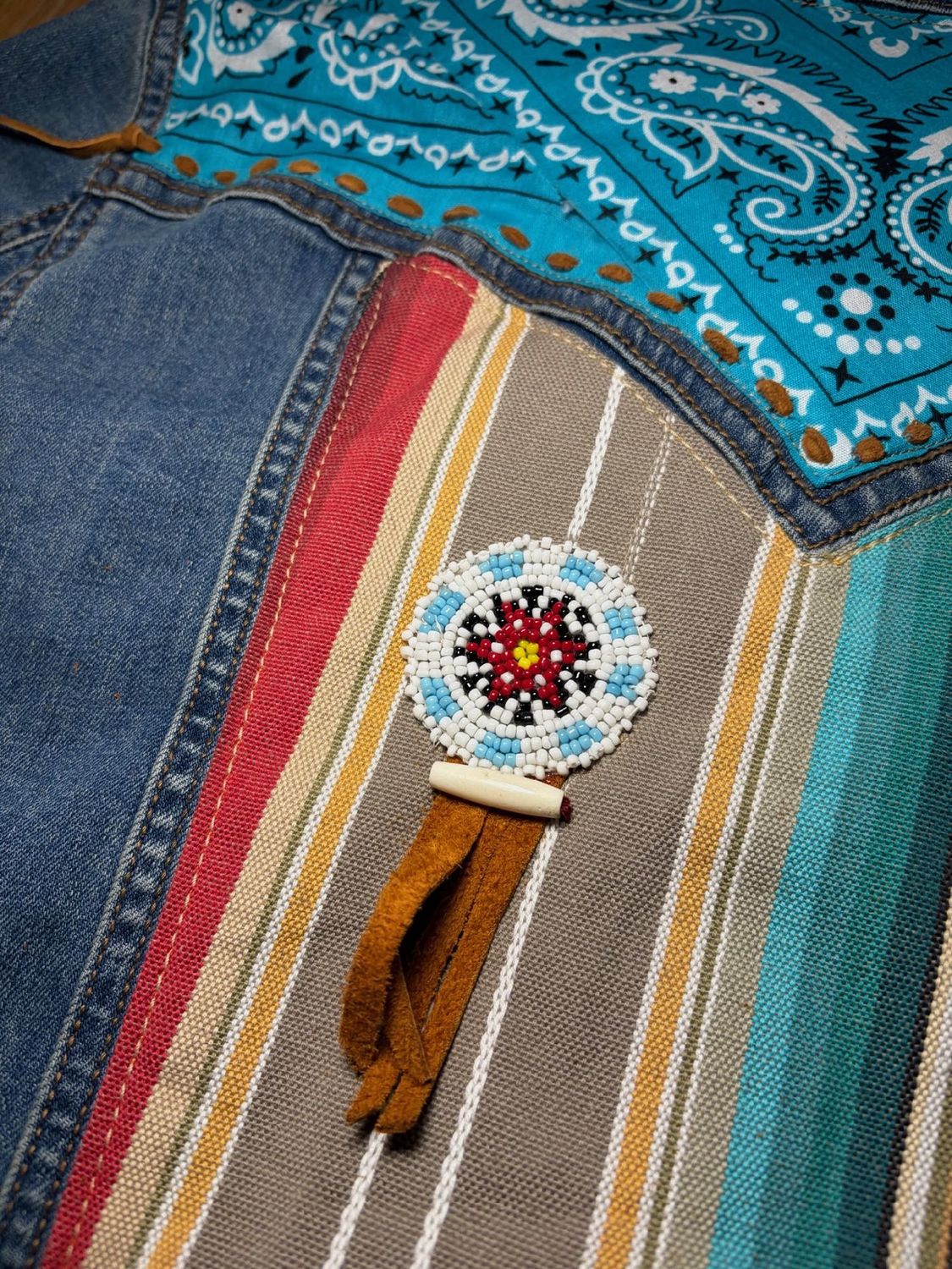 One of a Kind Custom Denim Jacket No. 269