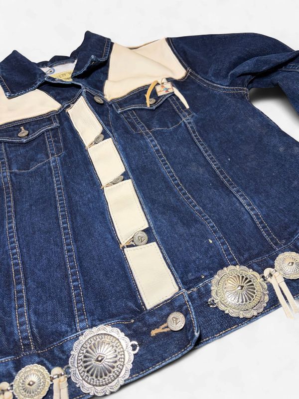 One of a Kind Custom Denim Jacket No. 272