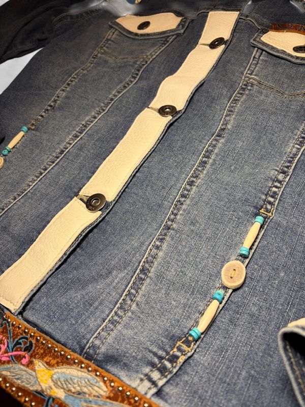 One of a Kind Custom Denim Jacket No. 270